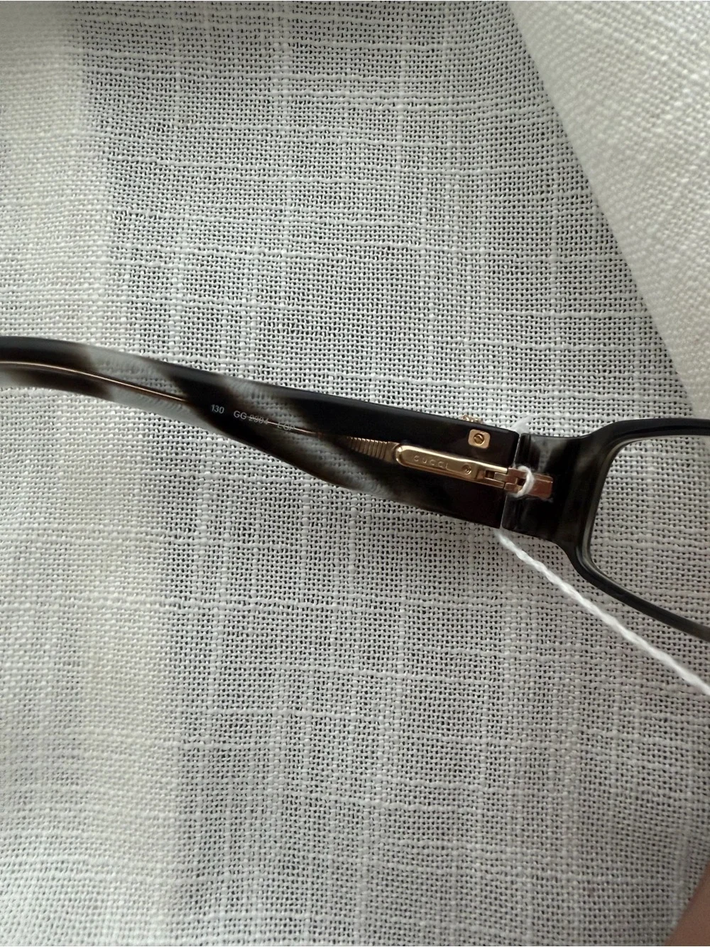 Gucci Black Rectangle Women's Eyeglasses